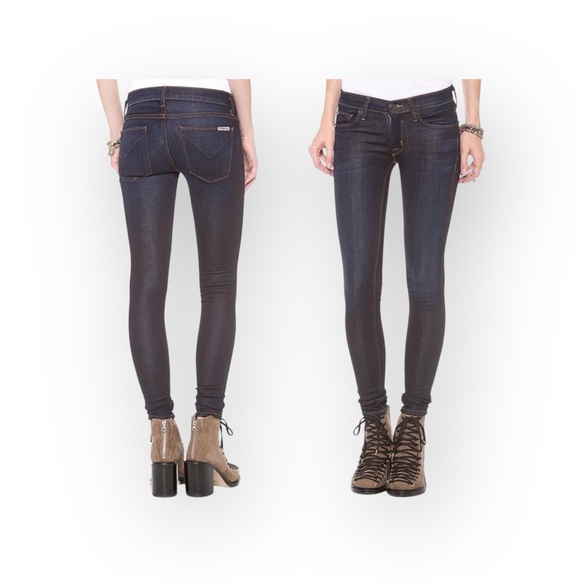 new Hudson ♛ Krista Super Skinny Stretch Dark Denim Jeans ♛ London Calling ♛ 26 - Picture 14 of 15